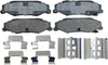 Gold 17D732MH Semi-Metallic Rear Disc Brake Pad Set