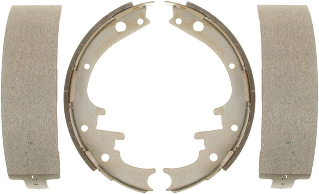 Silver 14581B Bonded Rear Drum Brake Shoe Set