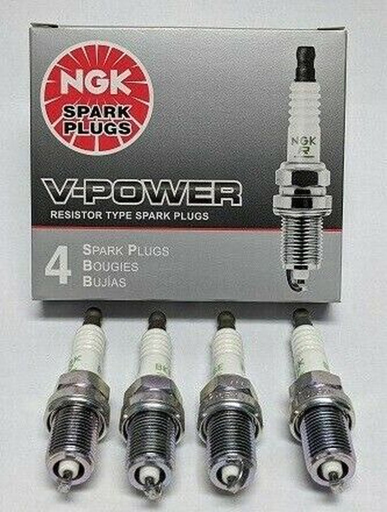 NGK (2441) BCPR5EY-11 V-Power Spark Plug - Set of 4