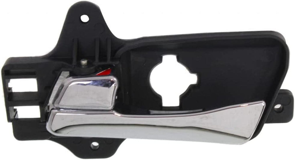 for Hyundai Elantra 2009-2012 Interior Door Handle Driver Side | Front | Chrome | Replacement for HY1352129 | 826102L010