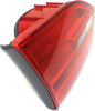 : for Volkswagen Jetta Tail Light Back up 2011 12 13 2014 Driver Side CAPA Certified - for VW2802103 | 5C6 945 093 (Vehicle Trim: Sedan)