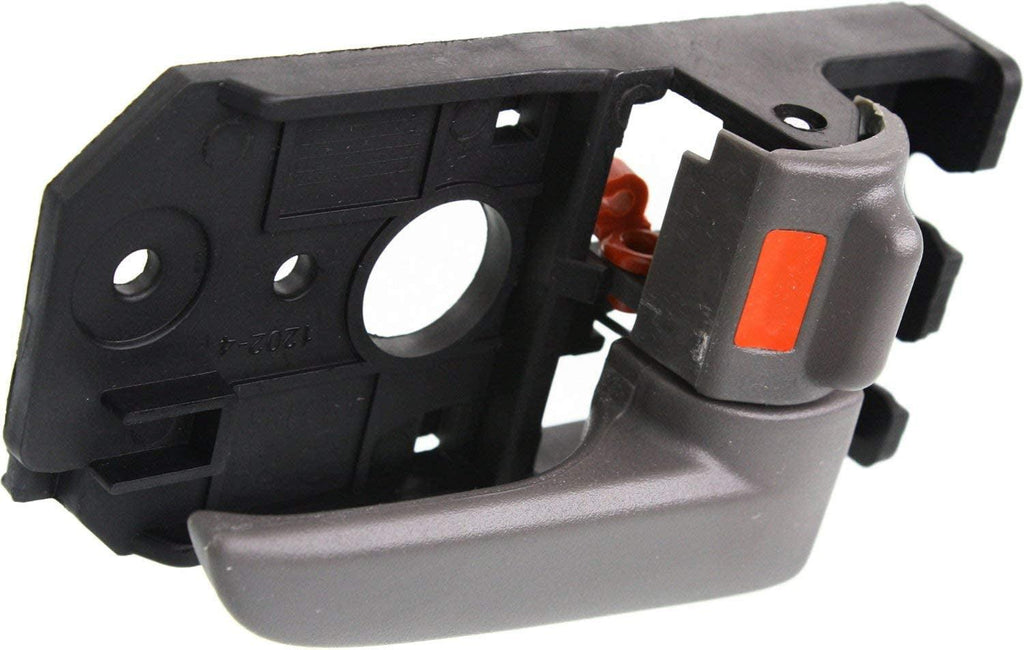 Interior Door Handle Compatible with Spectra / Spectra5 04-09 Front Right and Left Side inside Deep Gray Plastic