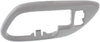 for Chevy Tahoe Door Handle Trim 1995 96 97 98 99 2000 Passenger Side | Front/Rear | inside | Gray | W/Lock Hole