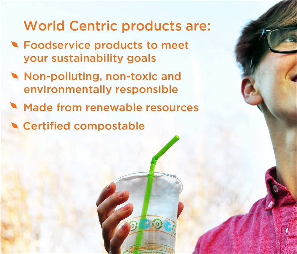 World Centric CPCS16 Compostable Cups, 16 Ounce (Pack of 1000)