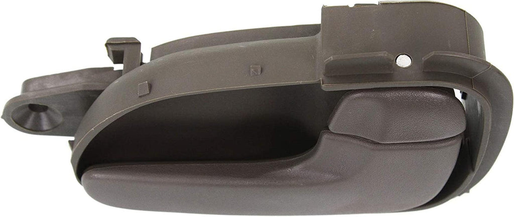 Interior Door Handle Compatible with 1999-2002 Nissan Quest, Fits 1999-2002 Mercury Villager Front, Passenger Side Brown