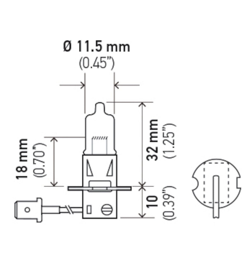 Daytime Running Light Bulb for MGX-21 Flying Fortress, Slingshot+More H3P50