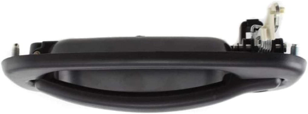 for Chevy Silverado 2500 Exterior Door Handle Front Driver Side Textured Black 1999-2004 | with Key Hole | Trim: Ls/Lt/Base | GM1310129 | 15034985