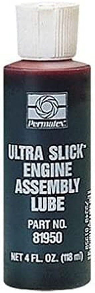 Permatex 81950 Ultra Slick Engine Assembly Lube, 4 Oz. , Red