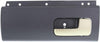 For Lincoln Town Car Interior Door Handle Rear, Passenger Side Black Bezel with Chrome/Gold Lever (2003-2011) | Trim:All Submodels