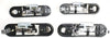 for Ford Explorer Sport Trac Exterior Door Handle Front and Rear, Driver and Passenger Side Chrome (2007-2010) Driver Side - with Key Hole; Passenger Side -| Trim: Xlt/Limited