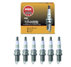 NGK G-Power Platinum Power Spark Plug 6PCS 90-20 for Honda Hyundai 7098 ZFR5FGP