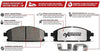 Z36-1169A Front Z36 Truck and Tow Brake Pads