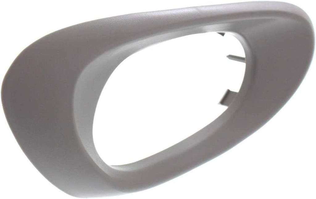 for Chevy Trailblazer EXT Door Handle Trim 2002 03 04 05 2006 Passenger Side | Rear | inside | Textured Gray | Bezel Only | Plastic | 25894586