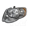 TYC Headlight Assembly for 05-07 Chrysler Town & Country 20-6636-00