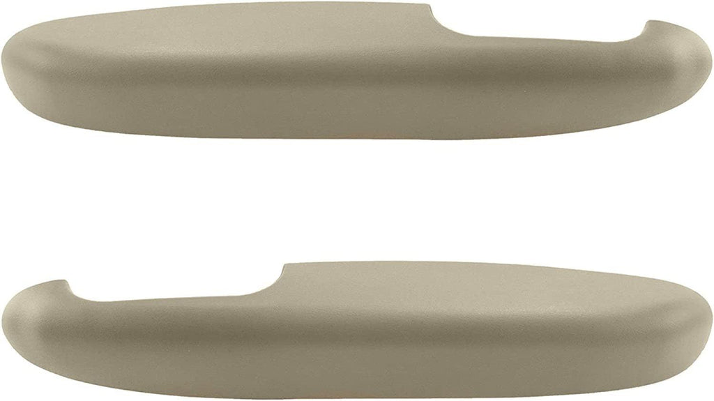 Door Armrest Tan Front Driver & Passenger Pair Compatible with GM Pickup SUV