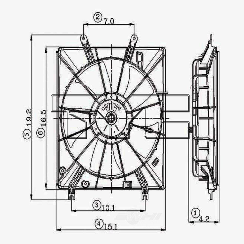 Engine Cooling Fan Assembly