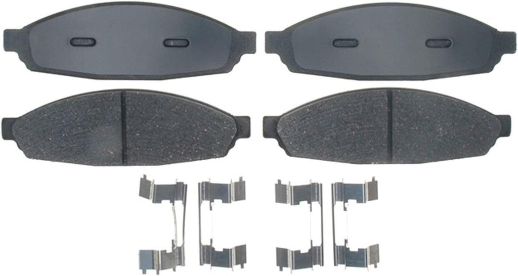 Gold 17D953CH Ceramic Front Disc Brake Pad Set