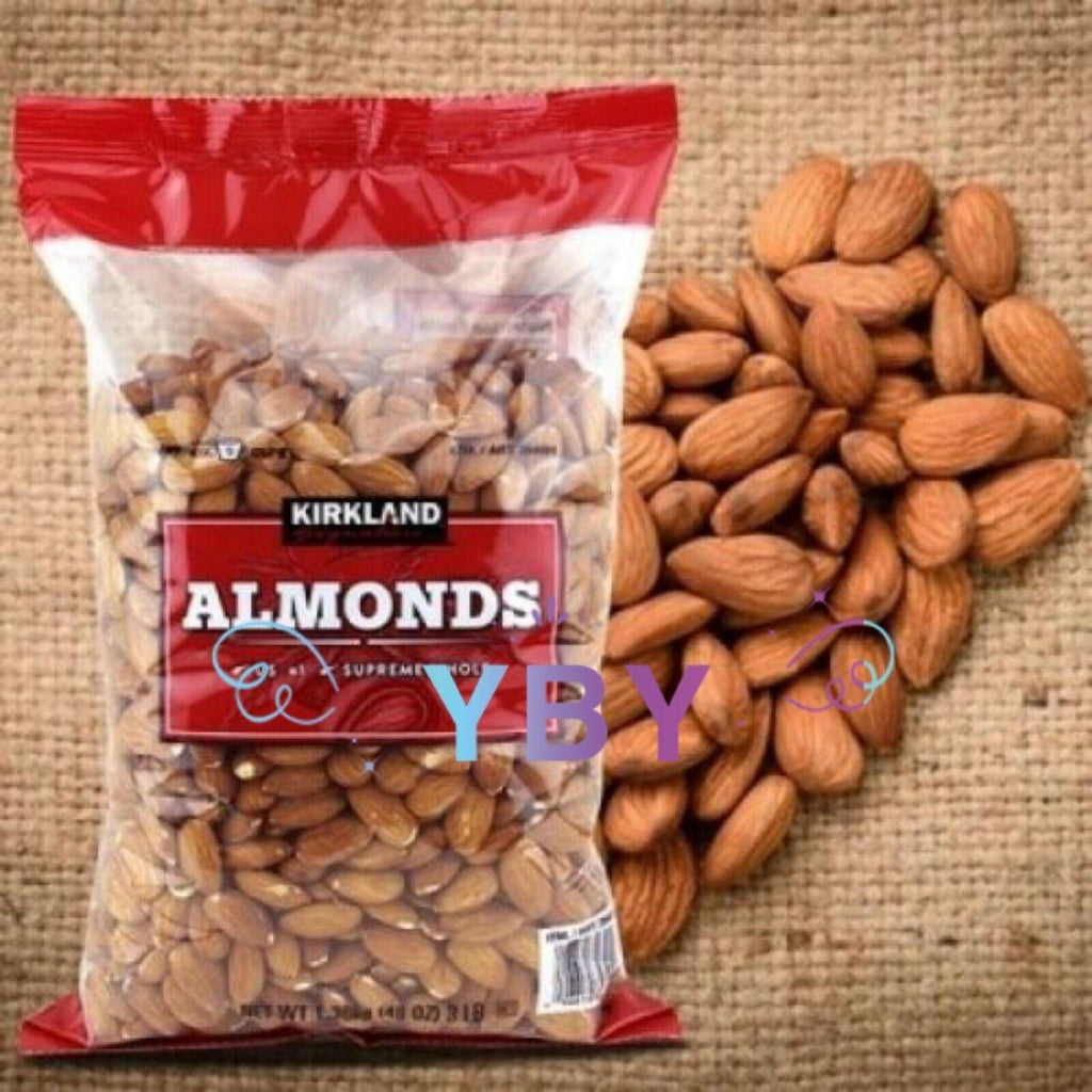 2 Packs Kirkland Signature Supreme Whole Almonds 3 Lb Each Pack