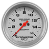 2-5/8 in. PYROMETER 0-1600 Fahrenheit MARINE SILVER ULTRA-LITE - greatparts