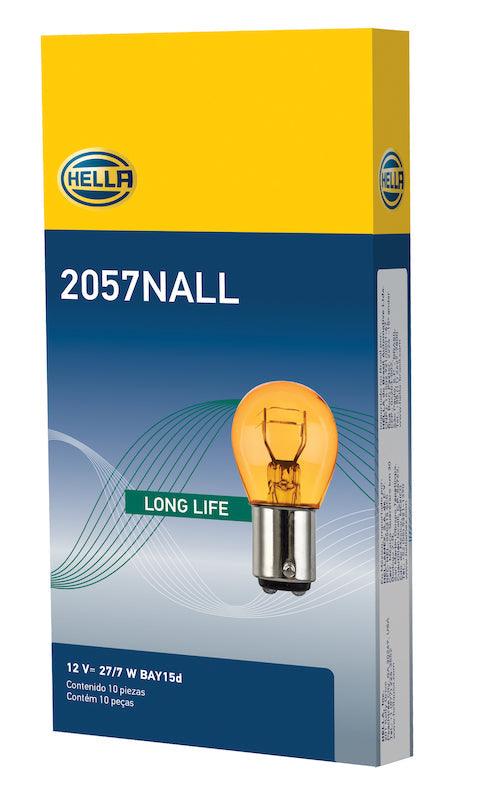 HELLA 2057NALL Long Life Series Incandescent Miniature Light Bulb - greatparts