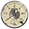 5 in. TACHOMETER/SPEEDOMETER COMBO 8K RPM/120 MPH PRESTIGE ANTIQUE IVORY - greatparts