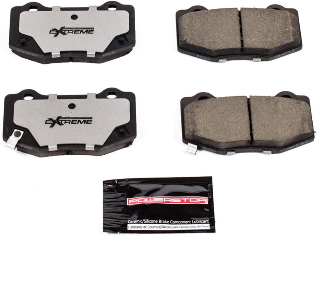 Z26-1718 Z26 Extreme Performance Carbon-Ceramic Rear Brake Pad Set