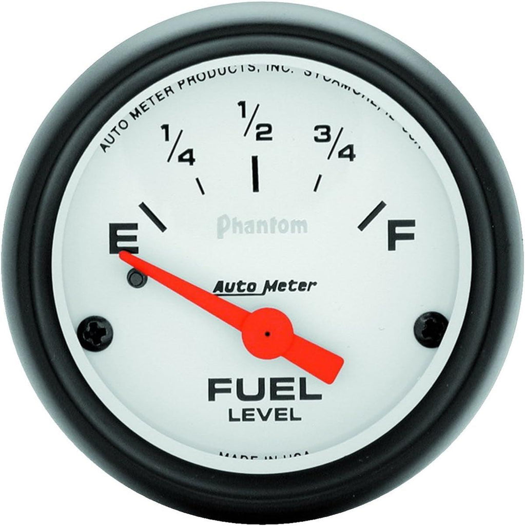 5716 Phantom Electric Fuel Level Gauge, 2 1/16" - Short Sweep/Electric