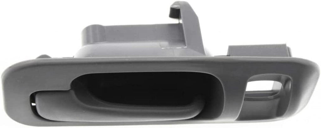 for Honda Civic Interior Door Handle Rear, Driver Side Gray (1992-1995) | with Door Lock Hole | Trim: EX/DX/LX | HO1552102 | 72660SR4J02ZB