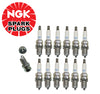 Spark Plugs Plug Set 12Pcs Original NGK for Mercedes 112 V6 C CLK E ML