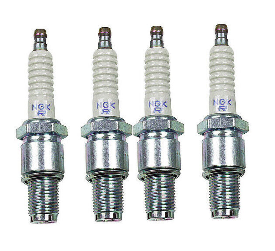 Set of 4 - NGK Platinum Spark Plugs BUR9EQP RX-7 FC3S FD3S 13B 13BT Rotary