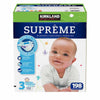 222 Count Size 3: 16-28Lbs 222 Count Kirkland Signature Supreme Diapers Size 3