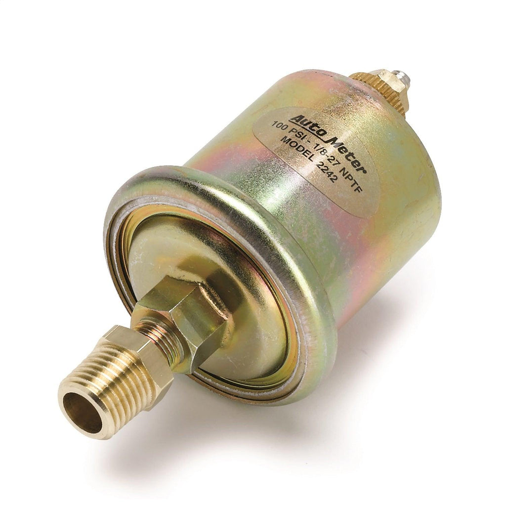 SENSOR OIL PRESSURE 0-100 PSI 1/8 in. NPT MALE FOR SHORT SWEEP ELEC. - greatparts