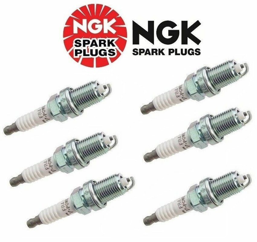 For Dodge Buick Chevrolet Jeep Set of 6 Spark Plugs NGK V Power Resistor