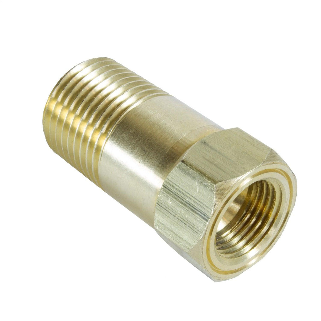 FITTING ADAPTER 1/2-1/16 in. NPT MALE EXTENSION BRASS FOR MECH. TEMP. GAUGE - greatparts