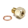 FITTING ADAPTER METRIC M12X1.75 MALE TO 1/8 in. NPTF FEMALE BRASS - greatparts