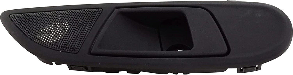 Driver and Passenger Side Interior Door Handle Set of 2 Compatible with 2011-2019 Ford Fiesta, Black