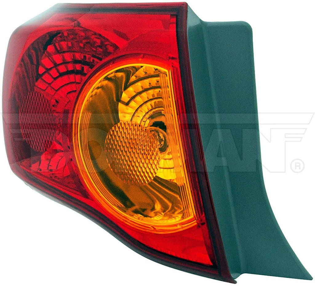 Dorman Tail Light Assembly for 09-10 Corolla 1611648