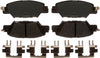 Gold 17D1846CH Ceramic Rear Disc Brake Pad Set