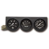 GAUGE CONSOLE OILP/WTMP/VOLT 2-5/8 in. 100 PSI/280 Fahrenheit/16V BLK DIAL BLK BZL AG - greatparts