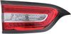 Tail Light Compatible with 2014-2018 Jeep Cherokee Driver Side, Inner LED