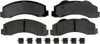 Gold 17D1414CH Ceramic Front Disc Brake Pad Set