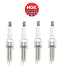 Set of 4 NGK Laser Iridium Spark Plugs for Hyundai Elantra Tucson Kia Forte L4