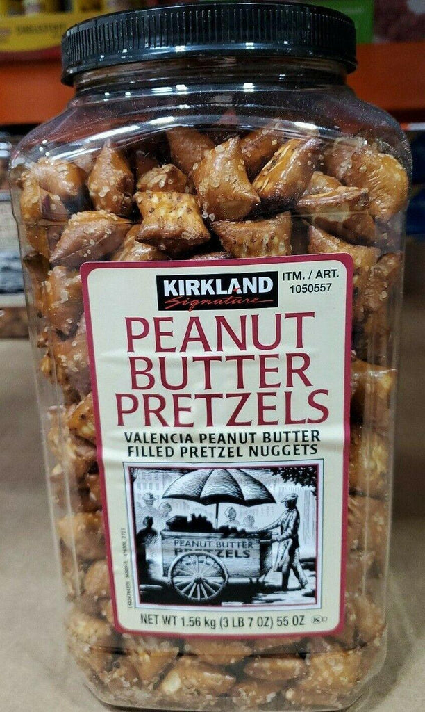 Kirkland Signature Peanut Butter Filled Pretzel Nuggets, 55 Oz