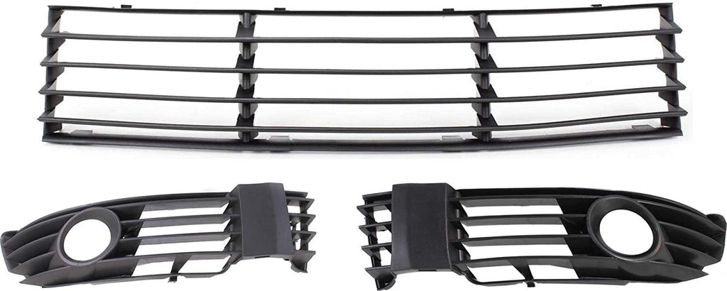 Bumper Grille Compatible with 2001-2005 Volkswagen Passat Primed