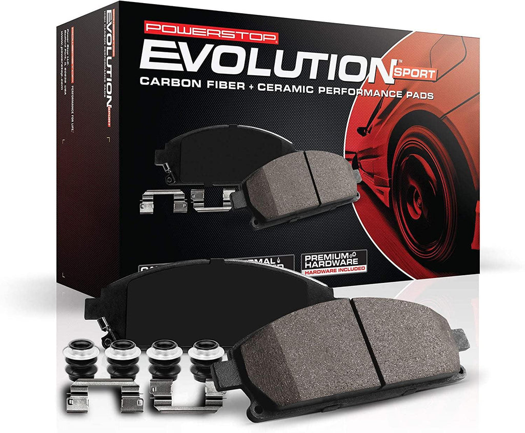 Z23-2191, Z23 Daily Driver Rear Carbon Fiber Ceramic Brake Pads