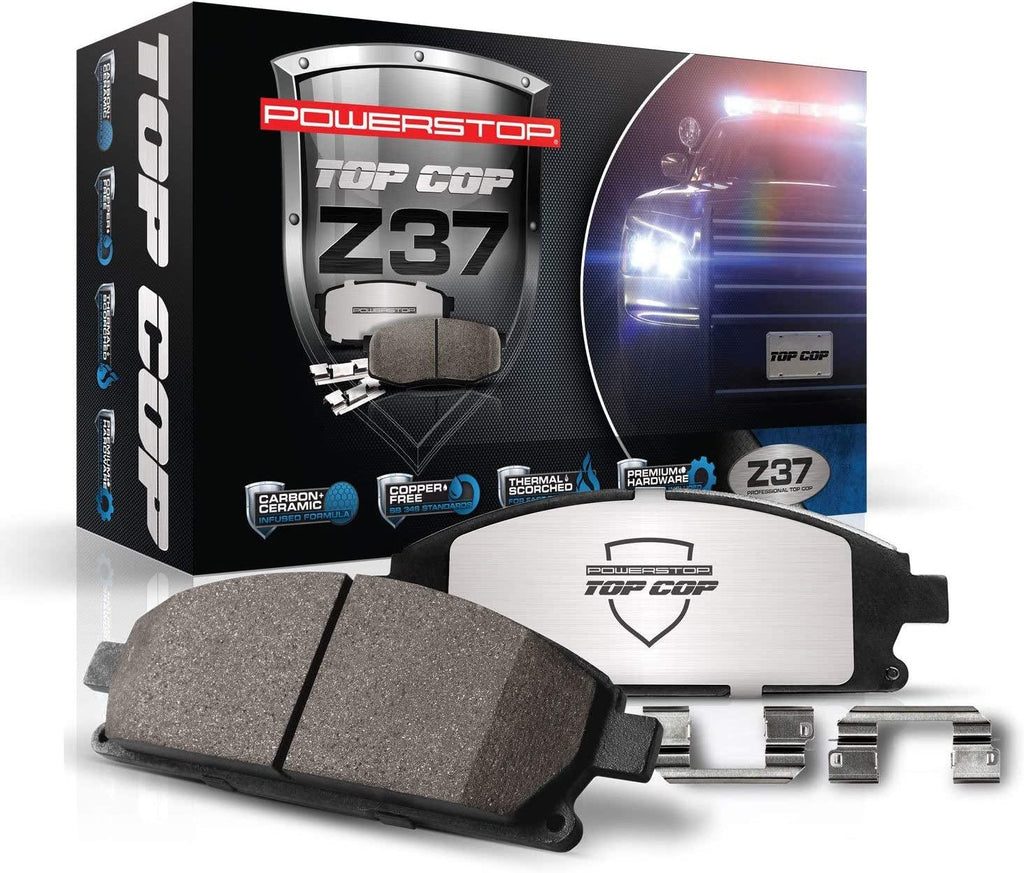 Z37-931 Z37 Top Cop Severe-Duty/Fleet Brake Pad