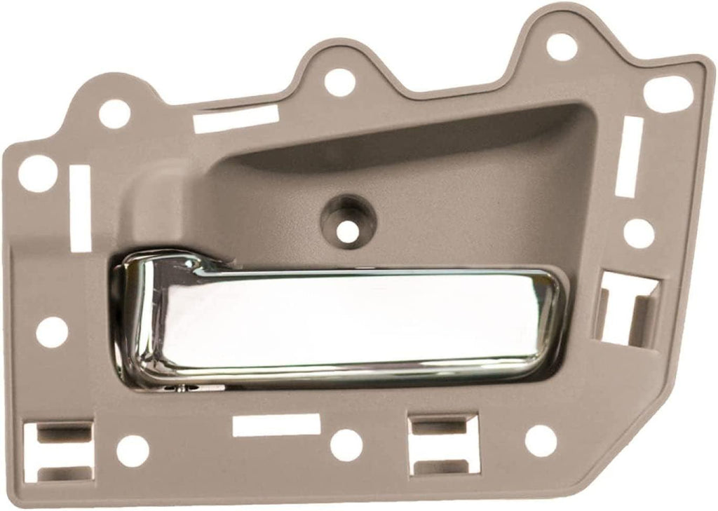 Front inside Beige & Chrome Door Handle Kit Driver Left LH for Grand Cherokee