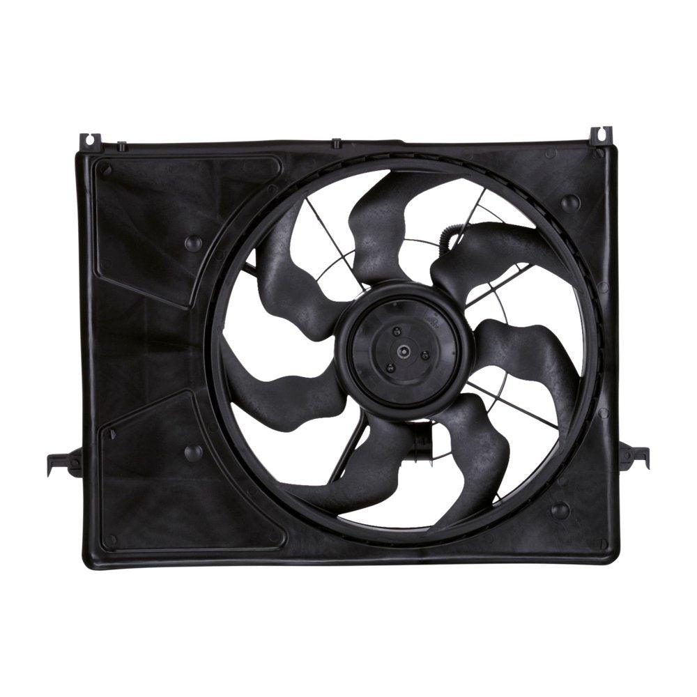 621340 Radiator & Condenser Cooling Fan Assembly New W/ Warranty Fits 2007 Hyundai Sonata