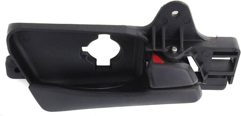 Interior Door Handle Compatible with 2009-2012 Hyundai Elantra Front, Passenger Side Black