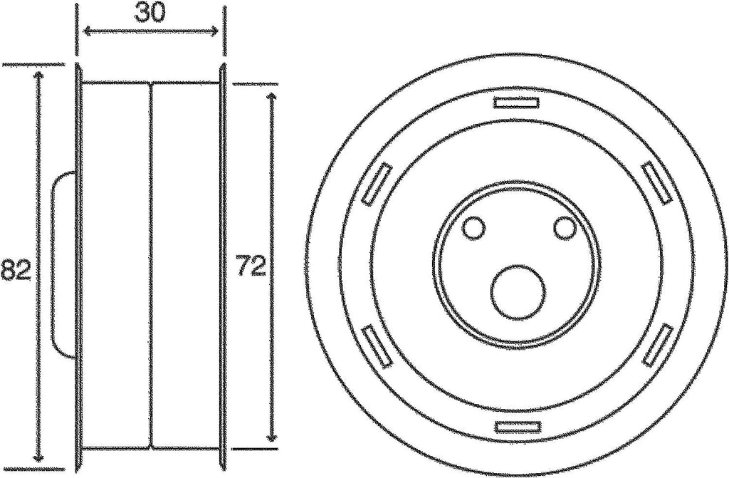 Gold T41080 Manual Timing Belt Tensioner